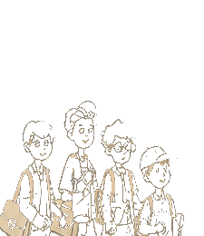 Illustration of students